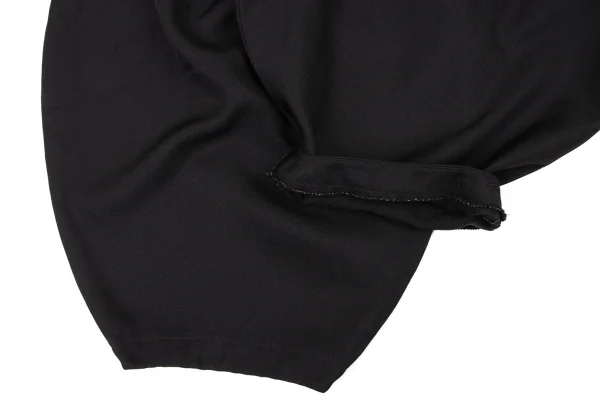 BLACK COMME des GARCONS Polyester Dropped Crotch Pants K-133389_009