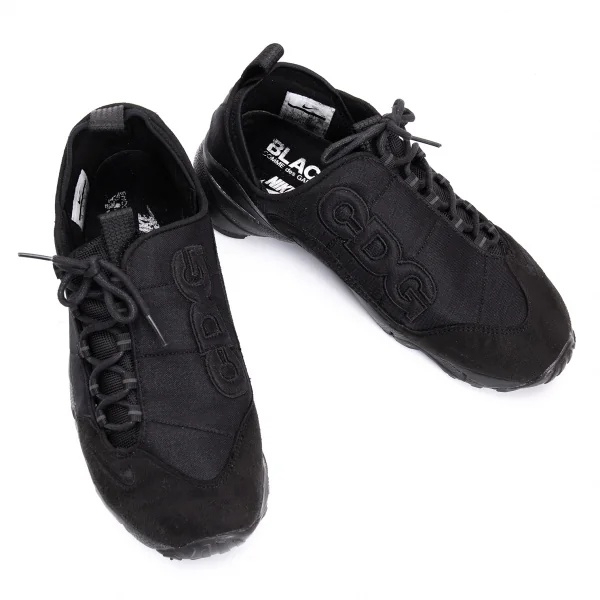 ブラックコムデギャルソン×ナイキBLACK COMME des GARCONS×NIKE フットスケープ ローカットスニーカー 黒28cm K-133397_001