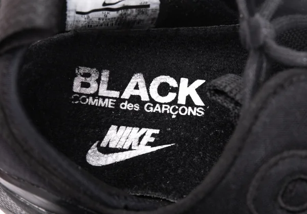 ブラックコムデギャルソン×ナイキBLACK COMME des GARCONS×NIKE フットスケープ ローカットスニーカー 黒28cm K-133397_018