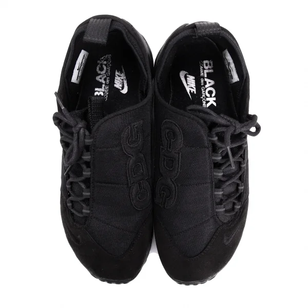 ブラックコムデギャルソン×ナイキBLACK COMME des GARCONS×NIKE フットスケープ ローカットスニーカー 黒28cm K-133397_002