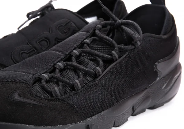 ブラックコムデギャルソン×ナイキBLACK COMME des GARCONS×NIKE フットスケープ ローカットスニーカー 黒28cm K-133397_007