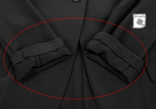 Yohji Yamamoto FEMME Silk Morning Jacket K-133398_010