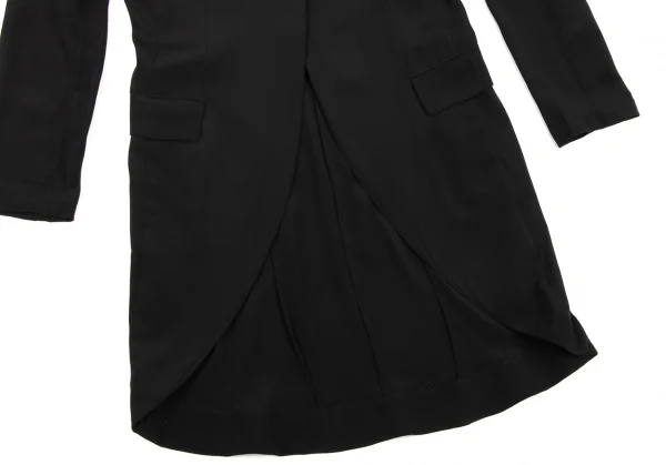 Yohji Yamamoto FEMME Silk Morning Jacket K-133398_011