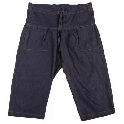ISSEY MIYAKE me Double Pocket Dropped Crotch Jeans