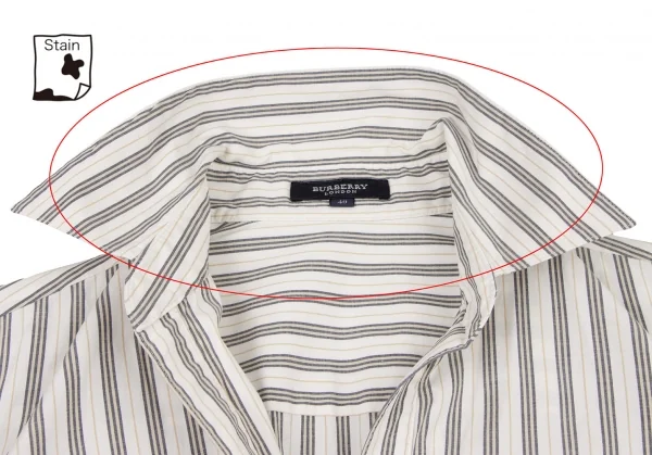 バーバリーロンドンBURBERRY LONDON ストレッチコットン