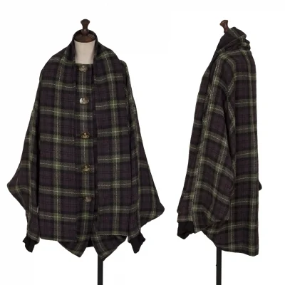 Vivienne Westwood Red Label Stole Design Check Dolman Jacket