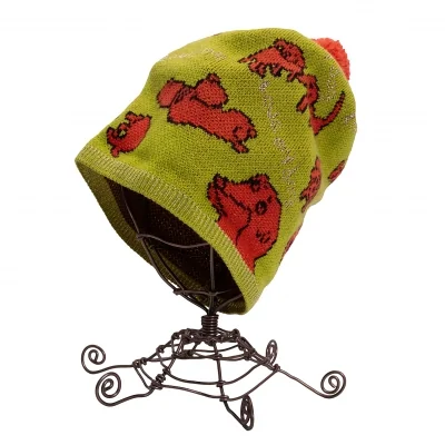 CA4LA Dog Jacquard Knit Cap