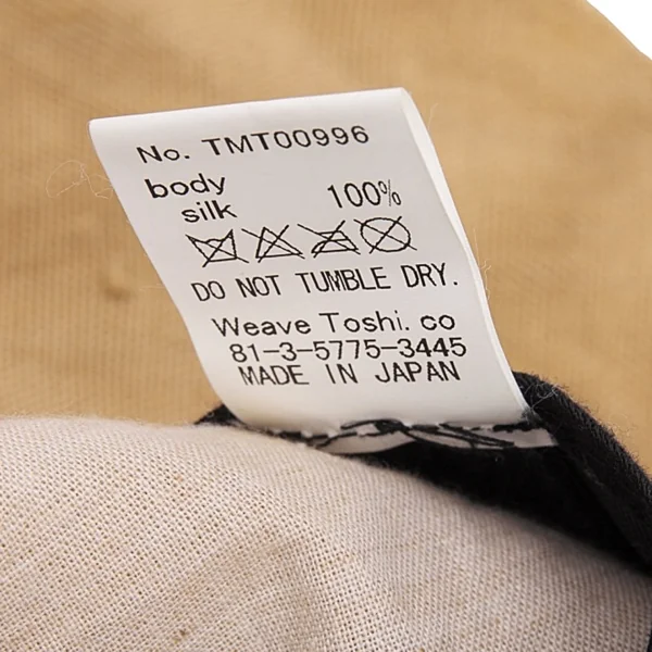 CA4LA Ribbon Design Silk Bucket Hat K-133479_007
