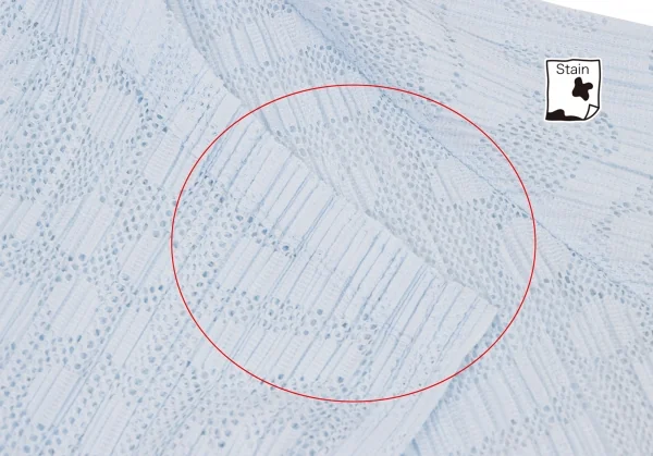 PLEATS PLEASE Mesh Lace Buttonless Long Cardigan K-133531_006