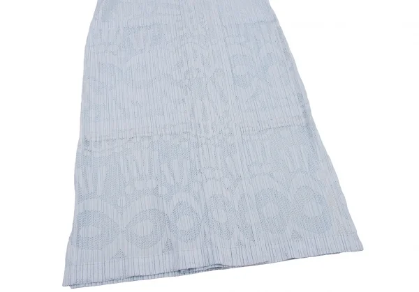 PLEATS PLEASE Mesh Lace Buttonless Long Cardigan K-133531_009