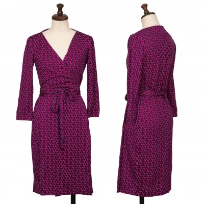 DIANE VON FURSTENBERG Silk Wrap Dress