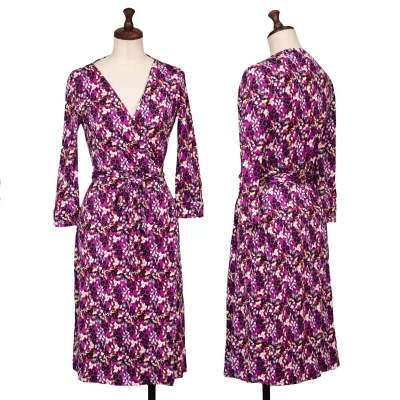 DIANE VON FURSTENBERG Silk Wrap Dress