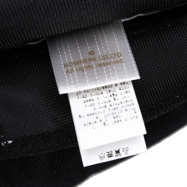 コムデギャルソン×アベイシングエイプCOMME des GARCONS×A BATHING APE ロゴキャップ 黒M K-133615_010