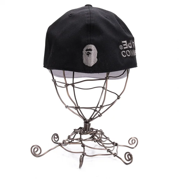コムデギャルソン×アベイシングエイプCOMME des GARCONS×A BATHING APE ロゴキャップ 黒M K-133615_004