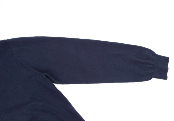 Papas Linen Blend Cotton One Point Logo Embroidery Cardigan K-133624_006