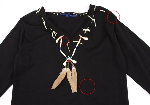 JUNYA WATANABE MAN Antique Necklace Design Knit Sweater K-133631_002