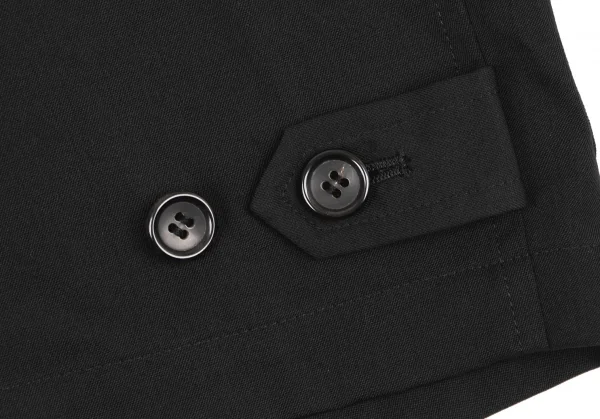 COMME des GARCONS HOMME Wool Gabardine Stitch Zip Blouson K-133634_012