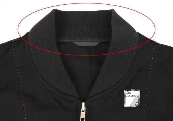 COMME des GARCONS HOMME Wool Gabardine Stitch Zip Blouson K-133634_003