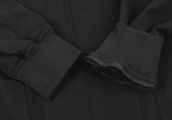 COMME des GARCONS HOMME Wool Gabardine Stitch Zip Blouson K-133634_007