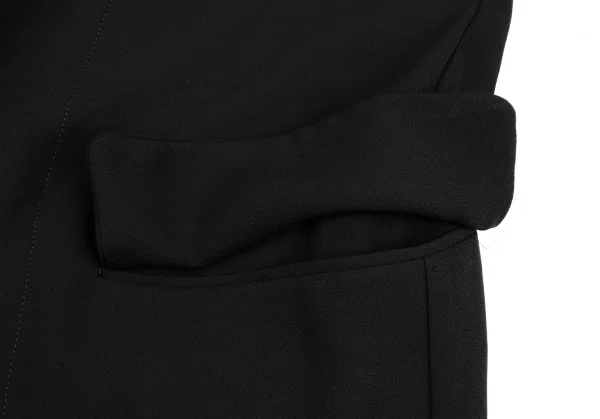 tricot COMME des GARCONS Poly Chiffon Buttonless Jacket K-133638_010