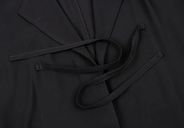 tricot COMME des GARCONS Poly Chiffon Buttonless Jacket K-133638_006