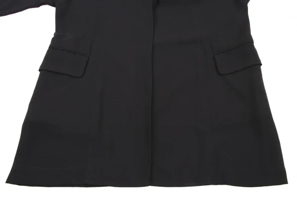 tricot COMME des GARCONS Poly Chiffon Buttonless Jacket K-133638_009