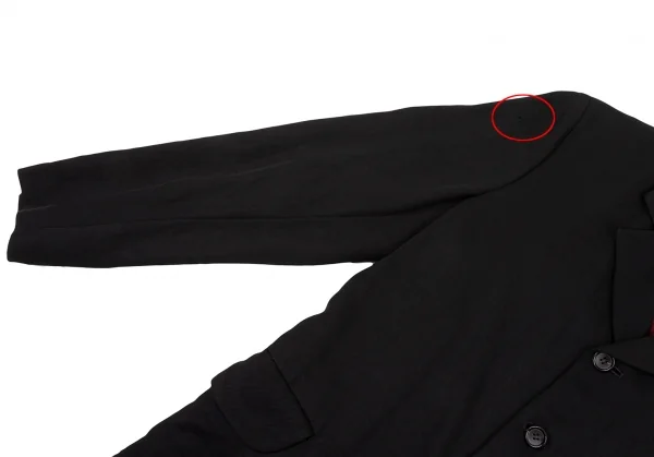 BLACK COMME des GARCONS Paisley Lining Hollowing out Design Jacket K-133648_012