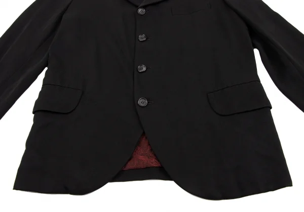 BLACK COMME des GARCONS Paisley Lining Hollowing out Design Jacket K-133648_015