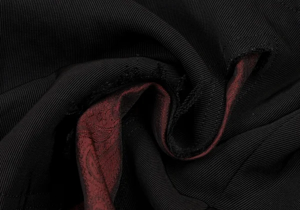 BLACK COMME des GARCONS Paisley Lining Hollowing out Design Jacket K-133648_018