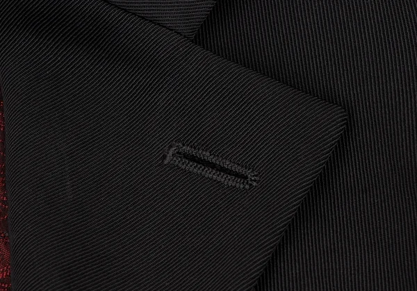 BLACK COMME des GARCONS Paisley Lining Hollowing out Design Jacket K-133648_008