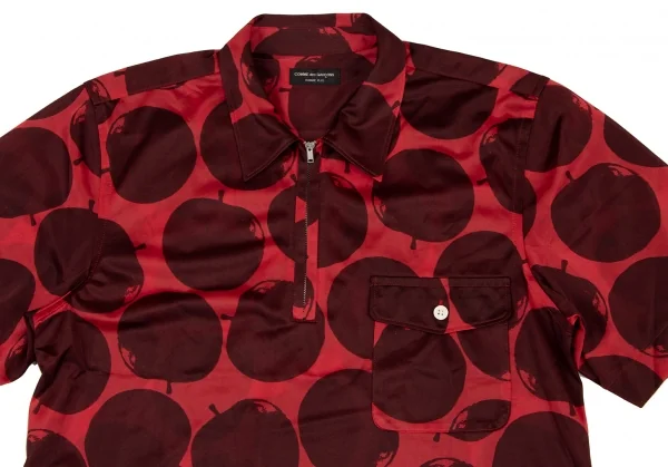 COMME des GARCONS HOMME PLUS Apple Print Short Sleeve Shirt K-133650_002