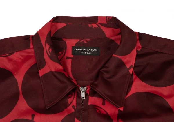 COMME des GARCONS HOMME PLUS Apple Print Short Sleeve Shirt K-133650_003