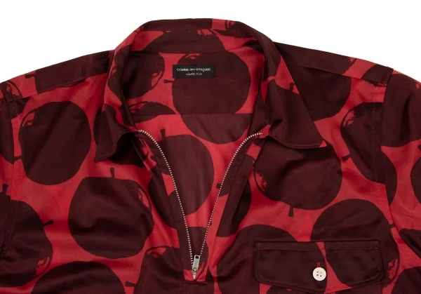 COMME des GARCONS HOMME PLUS Apple Print Short Sleeve Shirt K-133650_005