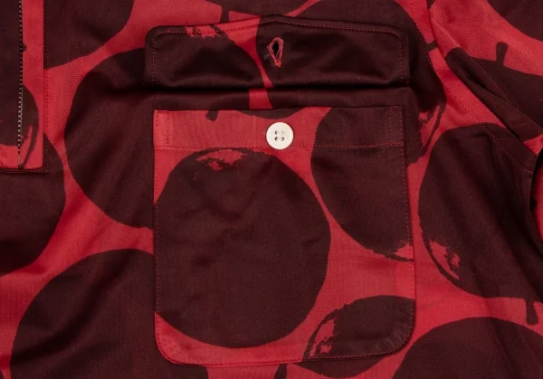 COMME des GARCONS HOMME PLUS Apple Print Short Sleeve Shirt K-133650_006