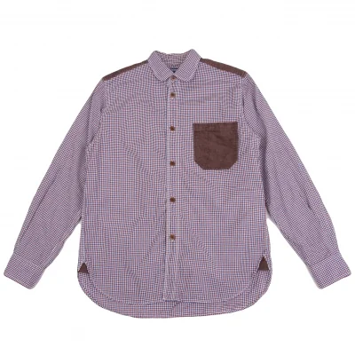 JUNYA WATANABE MAN COMME des GARCONS Switching Check Shirt
