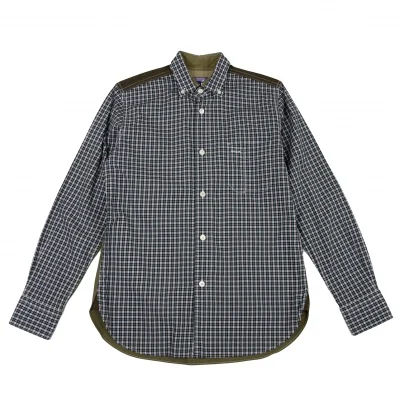 JUNYA WATANABE MAN COMME des GARCONS Switching Check Shirt