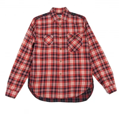 eYe JUNYA WATANABE MAN Checker Swiching Long Sleeve Shirt