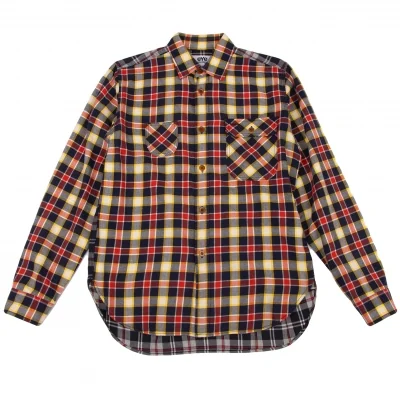 eYe JUNYA WATANABE MAN Check Switching Flannel Shirt