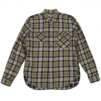 eYe JUNYA WATANABE MAN Check Switching Flannel Shirt