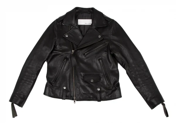 Whim Gazette Goat Leather Motorcycle Jacket K-133712_002