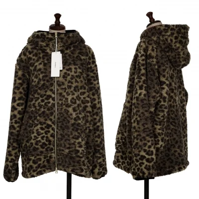 Johnbull Leopard Fake Fur Hoodie