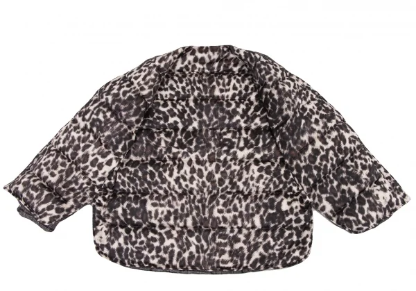 JNBY Leopard Lining Check Reversible Down Jacket K-133722_012