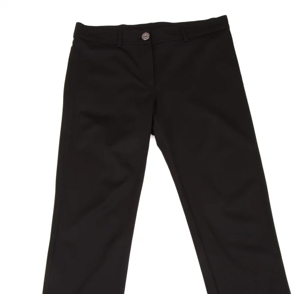 マックスマーラMax Mara WEEKEND レーヨンストレッチパンツ 黒L K-133776_002