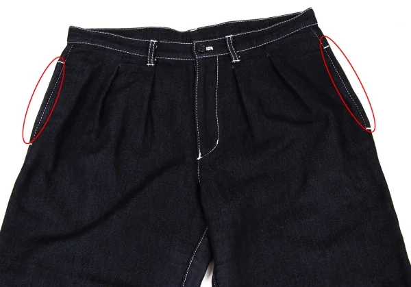 tricot COMME des GARCONS Cotton Stitch Tuck Pants K-133780_003