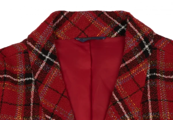 KEITA MARUYAMA Check Belted Jacket K-133788_004