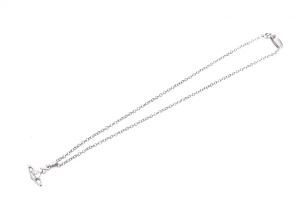 ヴィヴィアンウエストウッドVivienne Westwood ミニバスレリーフネックレス シルバー K-133799_002