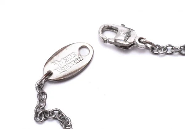 ヴィヴィアンウエストウッドVivienne Westwood ミニバスレリーフネックレス シルバー K-133799_008