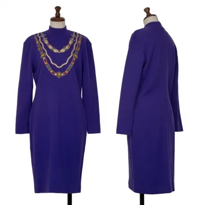 Christian Dior Decoration Knit Dress