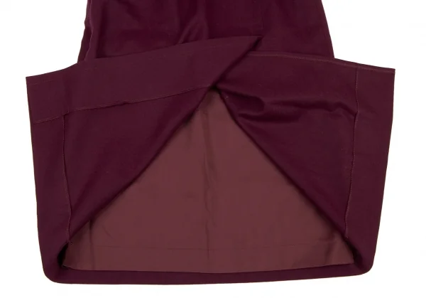 GIVENCHY Wool Back Slit Skirt K-133848_009