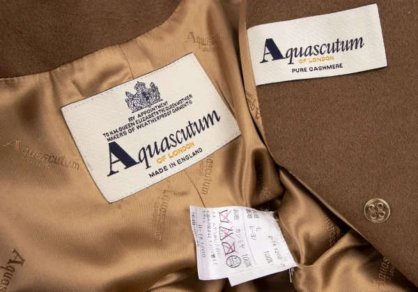 Aquascutum Cashmere Raglan Coat K-133857_020